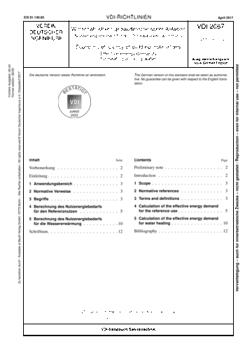 Produktabbildung: Wirtschaftlichkeit gebäudetechnischer Anlagen - Nutzenergiebedarf für die Trinkwassererwärmung