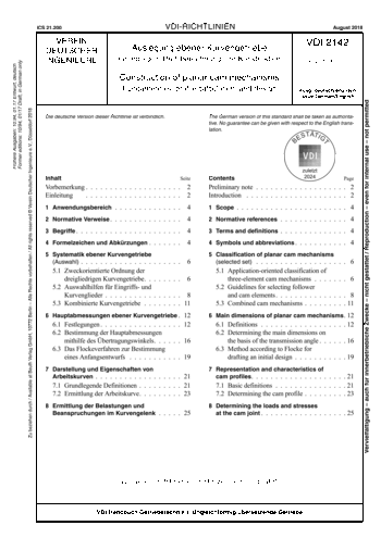 Produktabbildung: Auslegung ebener Kurvengetriebe - Grundlagen, Profilberechnung und Konstruktion