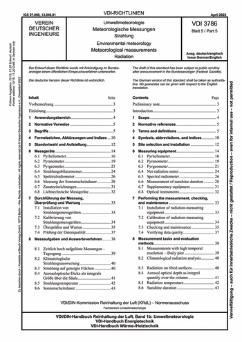 Produktabbildung: Umweltmeteorologie - Meteorologische Messungen - Strahlung