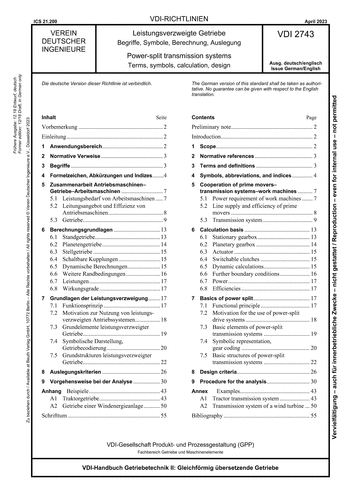 Produktabbildung: Leistungsverzweigte Getriebe - Begriffe, Symbole, Berechnung, Auslegung