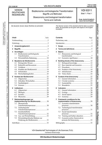 Produktabbildung: Bioökonomie und biologische Transformation - Begriffe und Methoden