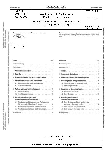 Produktabbildung: Abrichten von Schleifkörpern - Profilieren von Schleifkörpern