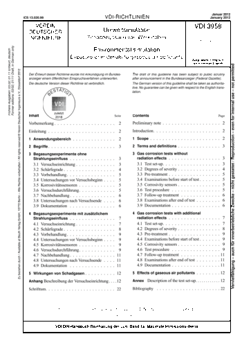 Produktabbildung: Umweltsimulation - Schadbegasung von Werkstoffen