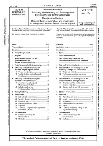 Produktabbildung: Materielles Kulturerbe - Erfassung, Untersuchung und Erhaltung unter Berücksichtigung der Umwelteinflüsse