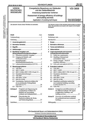 Produktabbildung: Energetische Bewertung von Gebäuden und der Gebäudetechnik - Anwendung bestehender Verfahren