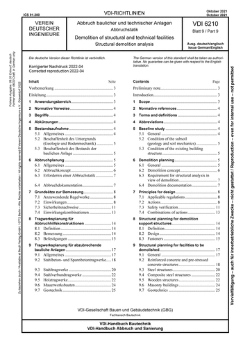 Produktabbildung: Abbruch baulicher und technischer Anlagen - Abbruchstatik