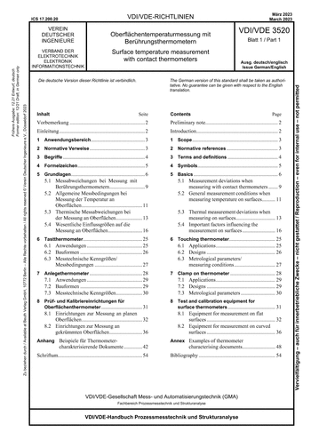 Produktabbildung: Oberflächentemperaturmessung mit Berührungsthermometern