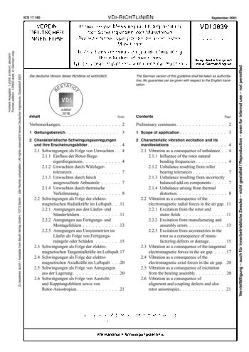 Produktabbildung: Hinweise zur Messung und Interpretation der Schwingungen von Maschinen - Typische Schwingungsbilder bei elektrischen Maschinen