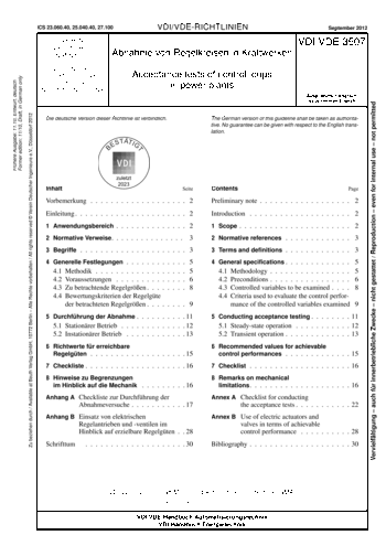 Produktabbildung: Abnahme von Regelkreisen in Kraftwerken