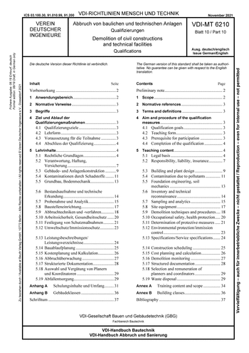 Produktabbildung: Abbruch von baulichen und technischen Anlagen - Qualifizierungen