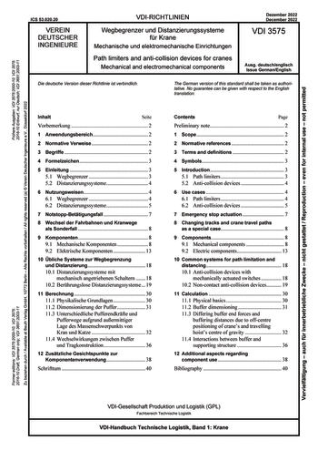 Produktabbildung: Wegbegrenzer und Distanzierungssysteme für Krane - Mechanische und elektromechanische Einrichtungen