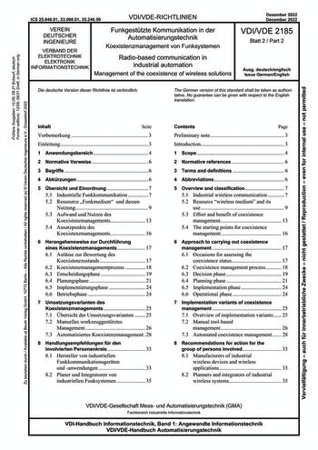 Produktabbildung: Funkgestützte Kommunikation in der Automatisierungstechnik - Koexistenzmanagement von Funksystemen