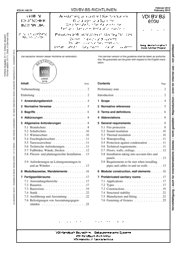 Produktabbildung: Ausstattung von und mit Sanitärräumen - Grundlagen und Systeme - Vorgefertigte Sanitär-Bauelemente (Fertigsanitärräume, Installationssysteme)