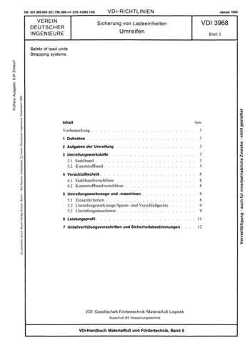 Produktabbildung: Sicherung von Ladeeinheiten; Umreifen