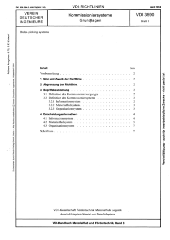 Produktabbildung: Kommissioniersysteme; Grundlagen