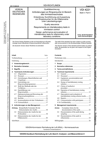 Produktabbildung: Qualitätssicherung - Anforderungen an Ringversuche im Bereich des Immissionsschutzes - Entwicklung, Durchführung und Auswertung von Ringversuchen für die Olfaktometrie unter Laborbedingungen