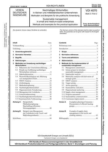 Produktabbildung: Nachhaltiges Wirtschaften in kleinen und mittelständischen Unternehmen - Methoden und Beispiele für die praktische Anwendung