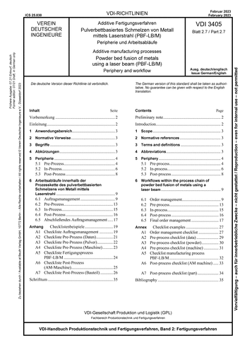 Produktabbildung: Additive Fertigungsverfahren - Pulverbettbasiertes Schmelzen von Metall mittels Laserstrahl (PBF-LB/M) - Peripherie und Arbeitsabläufe