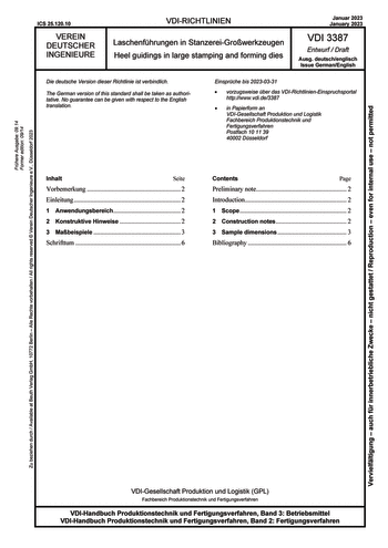 Produktabbildung: Laschenführungen in Stanzerei-Großwerkzeugen