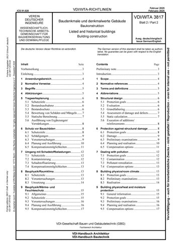 Produktabbildung: Baudenkmale und denkmalwerte Gebäude - Baukonstruktion